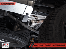 Load image into Gallery viewer, AWE Tuning 2019+ Ford Ranger 0FG Performance Exhaust System w/Chrome Silver Tips & Bash Guard