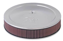 Load image into Gallery viewer, K&N 5-1/8in / 14in ID X 1.5in O/S Flat Base Air Cleaner Assembly