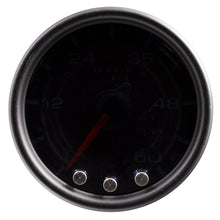 Load image into Gallery viewer, Autometer Spek-Pro Gauge Boost 2 1/16in 60psi Stepper Motor W/Peak & Warn Blk/Smoke/Black