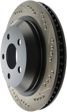 Load image into Gallery viewer, StopTech 98-02 Chevrolet Camaro / Pontiac Firebird/Trans Am Slotted & Drilled Rear Left Rotor