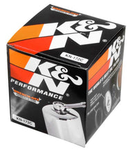 Load image into Gallery viewer, K&N Oil Filter Powersports Canister Chrome