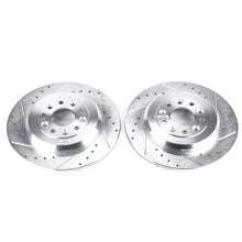 Load image into Gallery viewer, Power Stop 11-15 Ford Edge Rear Evolution Drilled & Slotted Rotors - Pair