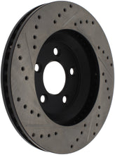 Load image into Gallery viewer, StopTech 05-10 Ford Mustang GT Front Left Slotted & Drilled Rotor