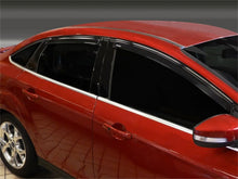 Load image into Gallery viewer, Stampede 2012-2015 Ford Focus Tape-Onz Sidewind Deflector 4pc - Smoke