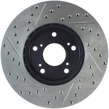 Load image into Gallery viewer, StopTech 06-08 Civic GX / 02-04 CR-V / 98-02 Honda Accord V6 / 03-07 Accord 4 cyl/V6 MT Slotted & D
