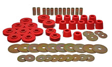 Load image into Gallery viewer, Energy Suspension 67-95 K5 Blazer / 67-70 Denali XL/Suburban/Yukon XL 4WD Red Body (Cab) Mount Set