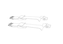 Load image into Gallery viewer, BAK 16-19 Toyota Tacoma / 17-19 Tundra (w/ Track System) Strap Clamp Assembly Qty 2