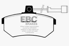 Load image into Gallery viewer, EBC 89-90 Audi 100 Quattro 2.3 Redstuff Front Brake Pads