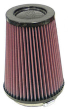 Load image into Gallery viewer, K&N Round Tapered Universal Air Filter 4 inch Flange 5 3/8 inch Base 4 inch Top 7 inch Height