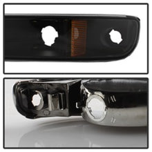 Load image into Gallery viewer, xTune GMC Sierra 99-06 /Yukon 00-06 Crystal Headlights & Bumper Lights - Black HD-JH-GS99-AM-SET-BK