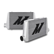 Load image into Gallery viewer, Mishimoto Universal Silver G Line Bar & Plate Intercooler Overall Size: 24.5x11.75x3 Core Size: 17.5