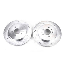 Load image into Gallery viewer, Power Stop 06-07 Cadillac CTS Rear Evolution Drilled & Slotted Rotors - Pair