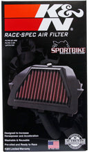 Load image into Gallery viewer, K&N 05-08 Suzuki GSXR 1000 Race Specific Air Filter