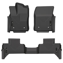 Load image into Gallery viewer, Husky Liners 2022 Toyota Tundra WeatherBeater Ext. Cab DC Front & 2nd Seat Floor Liner - Blk