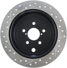 Load image into Gallery viewer, StopTech 08-10 Impreza WRX (Exc STi)/08-10 Impreza Coupe/Sedan Slotted & Drilled Left Rear Rotor