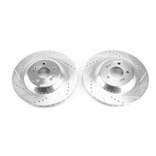 Load image into Gallery viewer, Power Stop 15-18 Mercedes-Benz C300 Rear Evolution Drilled & Slotted Rotors - Pair