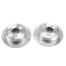 Load image into Gallery viewer, Power Stop 07-10 Kia Rondo Rear Evolution Drilled & Slotted Rotors - Pair