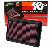 Load image into Gallery viewer, K&N Replacement Air Filter 10.188in O/S Length x 6.375in O/S Width x 1.063in H for 12 Honda Civic Si