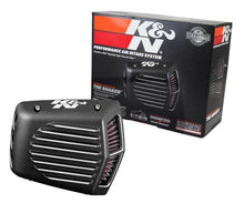 Load image into Gallery viewer, K&N Street Metal Intake System for 08-16 Harley Davidson Touring Models - Shaker Black