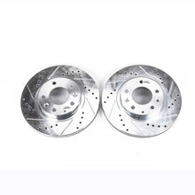 Load image into Gallery viewer, Power Stop 06-15 Mazda MX-5 Miata Front Evolution Drilled & Slotted Rotors - Pair