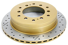 Load image into Gallery viewer, DBA 03-09 Lexus GX470 Rear Drilled & Slotted Street Series Rotor