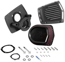 Load image into Gallery viewer, K&N Street Metal Intake System for 01-16 Harley Davidson Softail/Dyna - Shaker Black