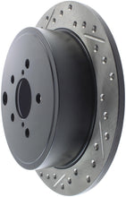 Load image into Gallery viewer, StopTech 08-10 Impreza WRX (Exc STi)/08-10 Impreza Coupe/Sedan Slotted & Drilled Right Rear Rotor