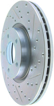 Load image into Gallery viewer, StopTech 07-13 Mazdaspeed3 Sport Slotted & Drilled Front Right Rotor