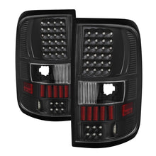 Load image into Gallery viewer, Xtune Ford F150 Styleside 04-08 (Not Fit Heritage & SVT) LED Tail Lights Black ALT-ON-FF15004-LED-BK