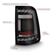 Load image into Gallery viewer, Anzo 19-23 Dodge Ram 1500 Laramie/Rebel/Limited Longhorn Full LED Sequential Signal Black Taillight