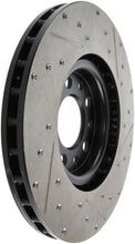 Load image into Gallery viewer, StopTech 13+ Dodge Dart Performance Slotted & Drilled Front Right Rotor