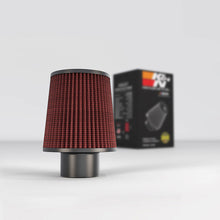 Load image into Gallery viewer, K&N Filter Universal Rubber Filter 2 3/4 inch Flange 6 inch Base 5 inch Top 6 1/2 inch Height