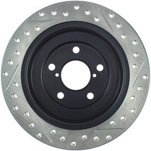 Load image into Gallery viewer, StopTech 05-06 Saab 9-2X AWD / 02-05 Impreza WRX / 02 WRX STi Slotted & Drilled Right Rear Rotor