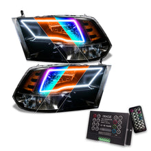 Load image into Gallery viewer, Oracle Lighting 09-18 RAM 1500 Sport ColorSHIFT Halo Headlights - Blk Housing w/2.0 Controller