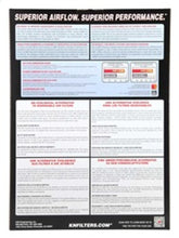 Load image into Gallery viewer, K&N 99-05 Yamaha YZF R6 599 / 06-09 YZF R6S 599 Replacement Air Filter