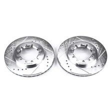 Load image into Gallery viewer, Power Stop 98-04 Nissan Frontier Front Evolution Drilled & Slotted Rotors - Pair