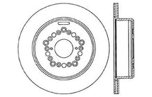 Load image into Gallery viewer, StopTech Power Slot 93-97 Lexus GS Series/95-00 LS400/92-00 SC400 Rear Left Drilled & Slotted Rotor