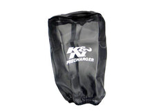 Load image into Gallery viewer, K&N Precharger Air Filter Wrap Black Universal Polyester 8in. Height 5in Base ID x 4.75in Top ID