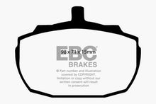 Load image into Gallery viewer, EBC 91-93 Morgan 4/4 1.6 Redstuff Front Brake Pads