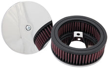 Load image into Gallery viewer, K&N 4in ID / 5.5in OD / 2in H Custom Assembly Filter designed to fit Harley-Davidson Motorcycle