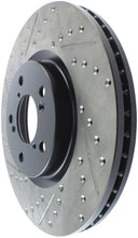 Load image into Gallery viewer, StopTech 07-08 Acura MDX SportStop Slotted & Drilled Right Front Rotor