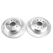 Load image into Gallery viewer, Power Stop 2018 Jeep Wrangler Rear Evolution Drilled & Slotted Rotors - Pair