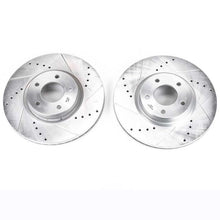 Load image into Gallery viewer, Power Stop 07-13 Mazda 3 Front Evolution Drilled & Slotted Rotors - Pair