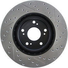 Load image into Gallery viewer, StopTech 02-06 Acura RSX Type S / 06-09 Honda Civic Si Slotted & Drilled Right Front Rotor