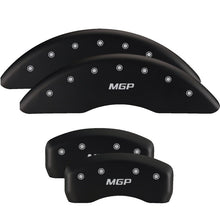 Load image into Gallery viewer, MGP 4 Caliper Covers Engraved Front & Rear MGP Red finish silver ch