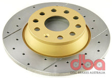 Load image into Gallery viewer, DBA 06-09 Volkswagen GTI Rear Drilled & Slotted Street Series Rotor