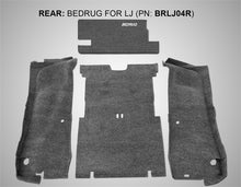 Load image into Gallery viewer, BedRug 03-06 Jeep LJ Unlimited Rear 4pc Cargo Kit (Incl Tailgate & Tub Liner)