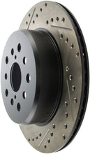 Load image into Gallery viewer, StopTech 5/93-98 Toyota Supra Right Rear Slotted & Drilled Rotor