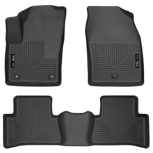 Load image into Gallery viewer, Husky Liners 2018 Toyota CH-R Weatherbeater Black Front & 2nd Seat Floor Liners
