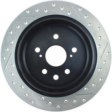 Load image into Gallery viewer, StopTech 06-10 Lexus IS 250/IS 300/IS 350 SportStop Slotted & Drilled Right Rear Rotor